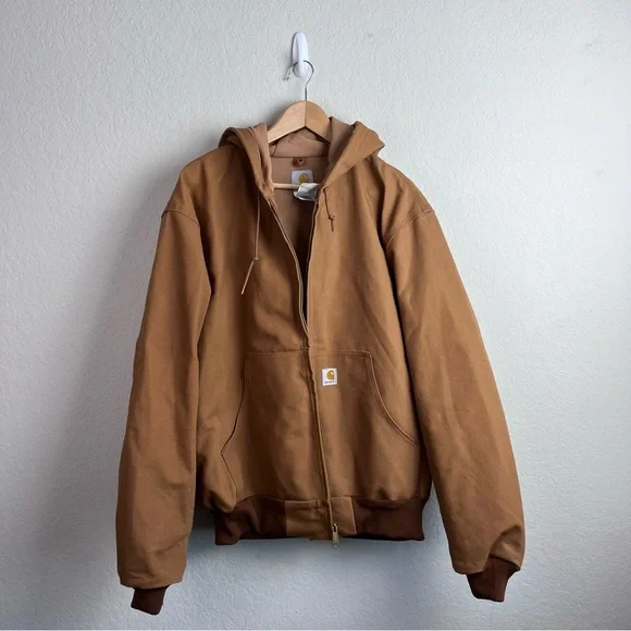 Carhartt Washed Duck Insulated Active Jacket Coat - Picture 13 of 15